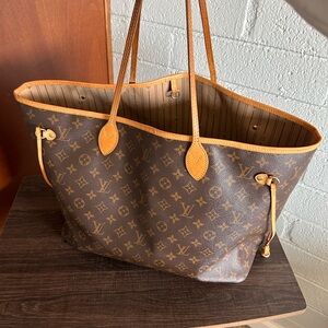 Authentic Louis Vuitton Extra Large Neverfull Bag